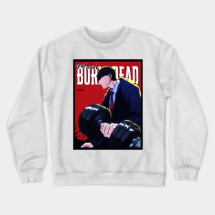 Mash Burnedead Red Comic Crewneck Sweatshirt